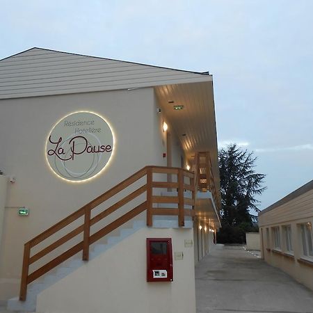 La Pause Hotel Évreux Exterior foto